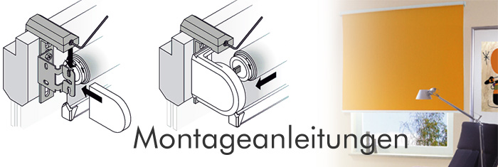 Rollo Montageanleitungen
